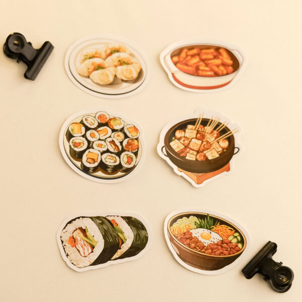 Stickers | Korean Dorama Foods (29 un) - Image 3