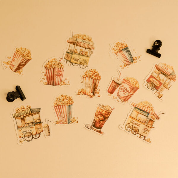 Stickers | Pop Stick - Pop Corn (11 un)